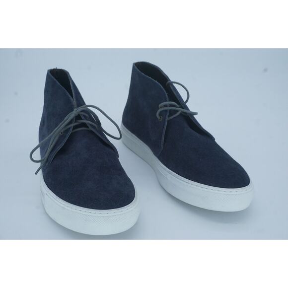 To Boot New York Argento Blue Suede Lace Up Sneakers Size 9.5 Chukka Lace up NIB